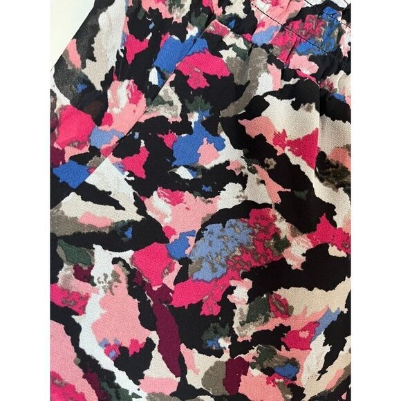 Lane Bryant Top Women 22 Pink Off Shoulder Sheer Feminine Classic Mature Preppy - Picture 4 of 11